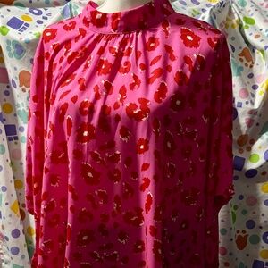 Jodifl Animal Print halter top blouse